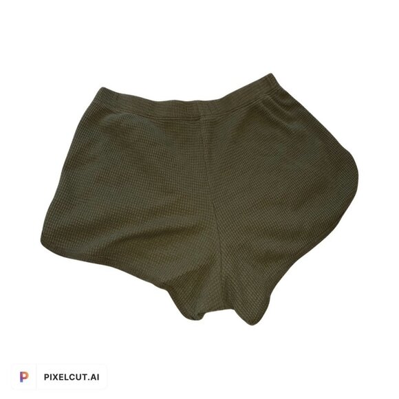 Aritzia Olive Textured Shorts Size XS - Picture 6 of 6